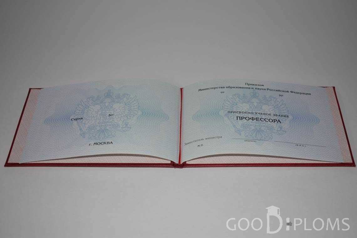 Аттестат Профессора период выдачи 2015-2020 -  Павлодар