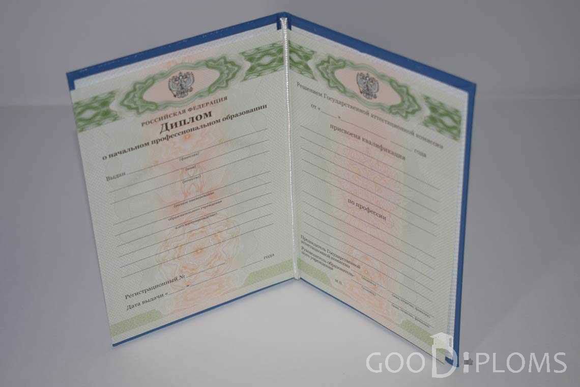 Диплом Училища период выдачи 2011-2020  -  Павлодар